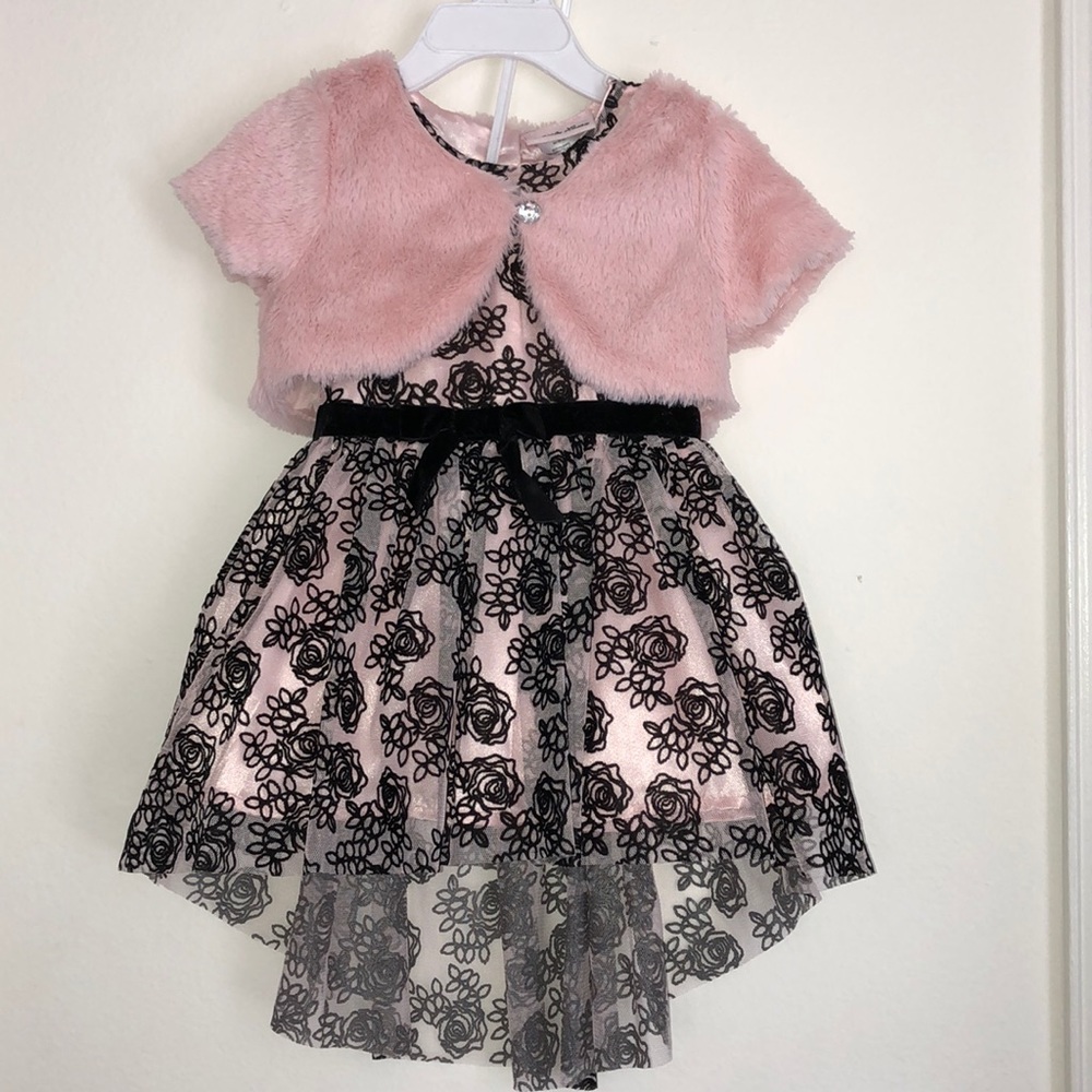 BNWT Little Lass 3 piece dress set